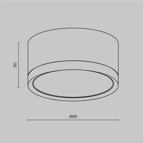 Потолочный светильник Technical C086CL-GX53-SRD-BW Потолочный светильник Technical C086CL-GX53-SRD-BW