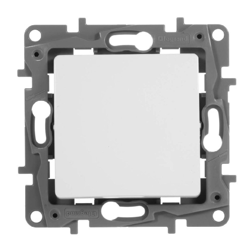 Переключатель одноклавишный Legrand Etika 10A 250V белый 672205