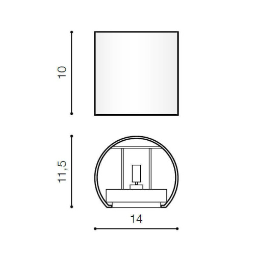Настенный светильник Azzardo Leticia 2 LED AZ2188