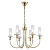 Подвесная люстра Newport Сharlize 4586/С gold М0070214