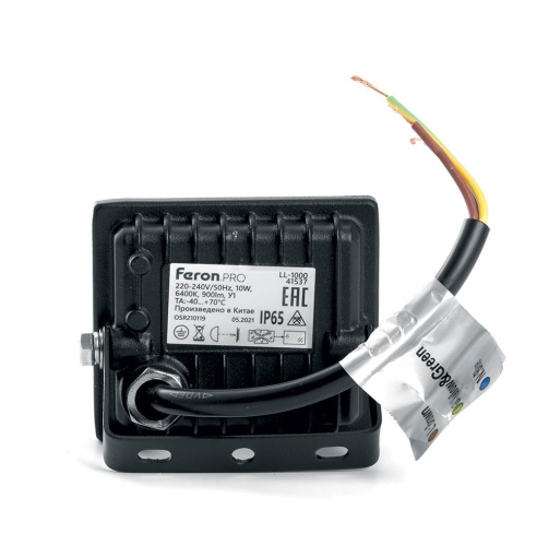 Светодиодный прожектор Feron LL-1000 10W 6400K 41537 Светодиодный прожектор Feron LL-1000 10W 6400K 41537