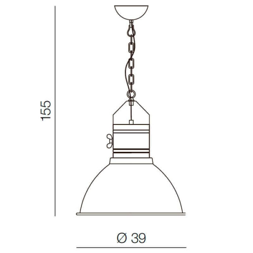 Подвесной светильник Azzardo Duncan AZ1884