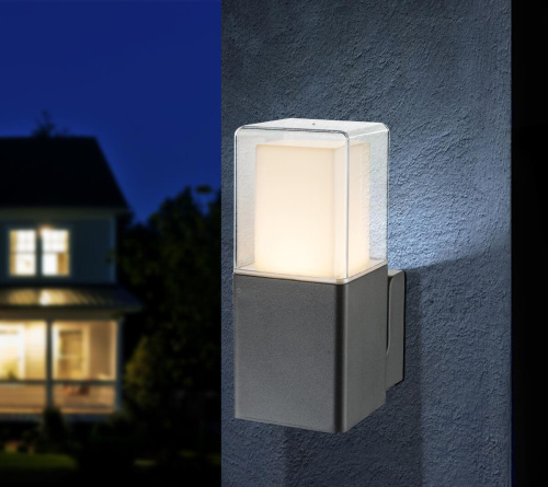 Уличный настенный светодиодный светильник Globo Dalia 34575W Уличный настенный светодиодный светильник Globo Dalia 34575W