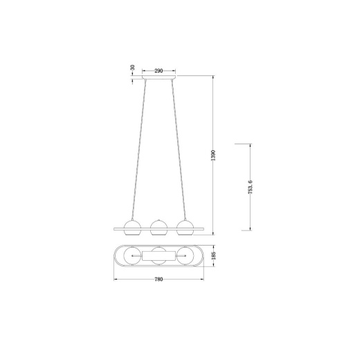 Подвесной светильник Vele Luce Helix VL5153P03 Подвесной светильник Vele Luce Helix VL5153P03