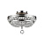 Потолочная люстра Maytoni Ottilia DIA700-CL-03-N
