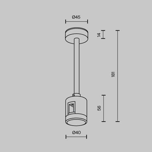 Комплектующие для трековой системы Technical TRA156C-IPCL1-BS Комплектующие для трековой системы Technical TRA156C-IPCL1-BS