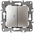 Выключатель двухклавишный с подсветкой ЭРА 12 10AX 250V 12-1105-04 Б0014660