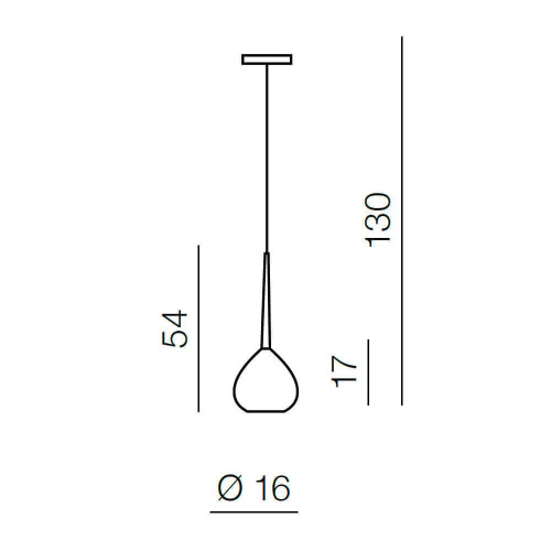 Подвесной светильник Azzardo Aga 1 AZ1062 Подвесной светильник Azzardo Aga 1 AZ1062