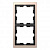 Рамка 2-постовая Schneider Electric Merten D-Life MTN4020-6551