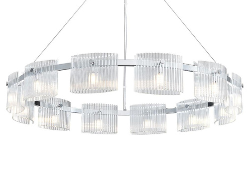 Подвесная люстра Newport 4539+3/S chrome М0066743 Подвесная люстра Newport 4539+3/S chrome М0066743