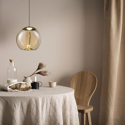 Подвесной светодиодный светильник Lumien Hall Avila LH4110/1PC-GD-AM Подвесной светодиодный светильник Lumien Hall Avila LH4110/1PC-GD-AM