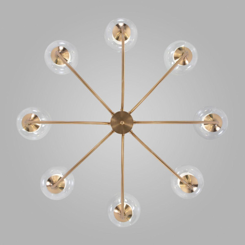 Подвесная люстра Eurosvet Spritz 70217/8 латунь