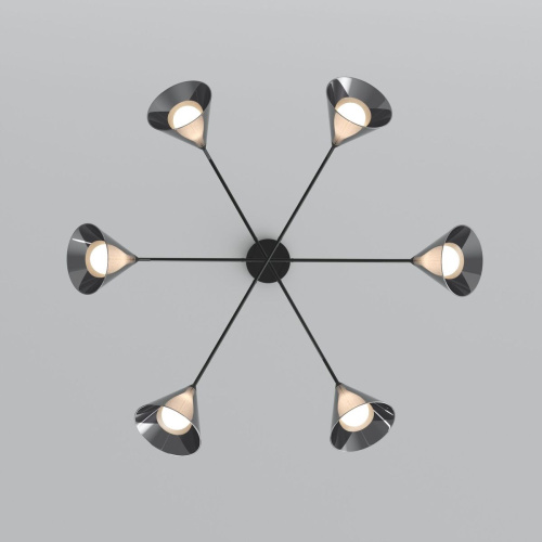 Подвесной светильник Eurosvet Enigma 70161/6 черный