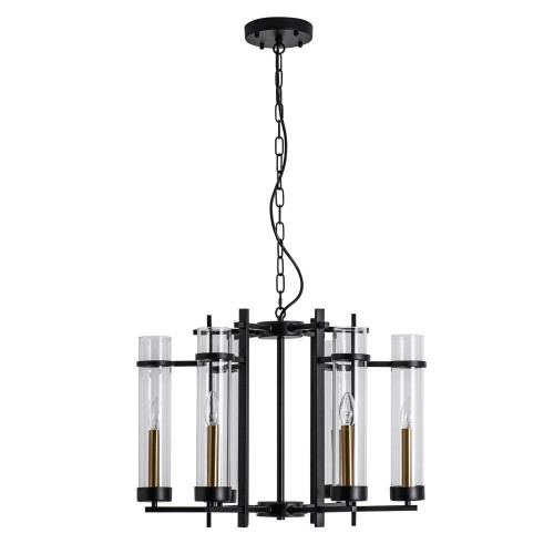 Подвесная люстра Arte Lamp Hugo A1688LM-6BK Подвесная люстра Arte Lamp Hugo A1688LM-6BK