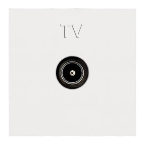 Розетка TV ABB Zenit альпийский белый 2CLA225070N1101 Розетка TV ABB Zenit альпийский белый 2CLA225070N1101