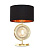 Настольная лампа Lumina Deco Fabi LDT 5532 F.GD+BK