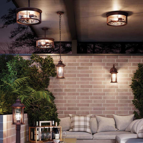 Уличный настенный светильник Odeon Light Nature Mavret 4961/1W Уличный настенный светильник Odeon Light Nature Mavret 4961/1W