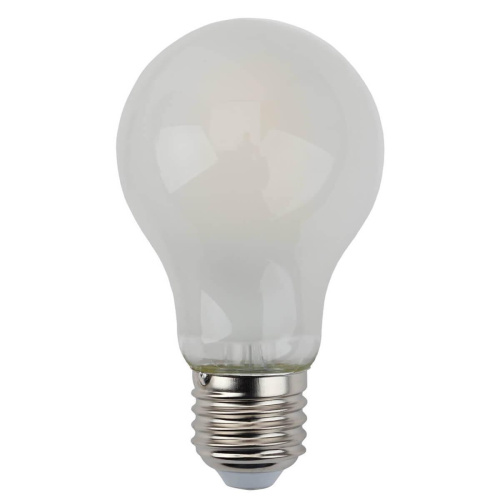 Лампа светодиодная филаментная ЭРА E27 7W 4000K матовая F-LED A60-7W-840-E27 frost