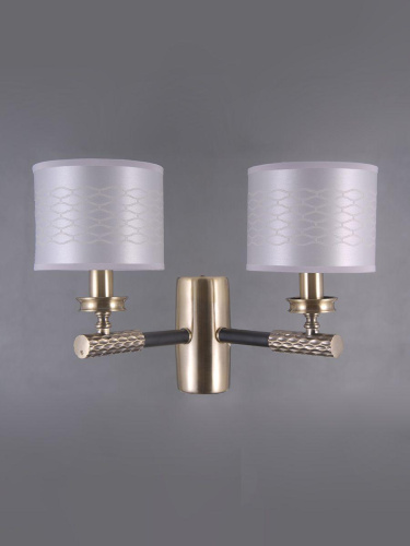 Бра Elvan BR-39320/2-E14-BrBlWh