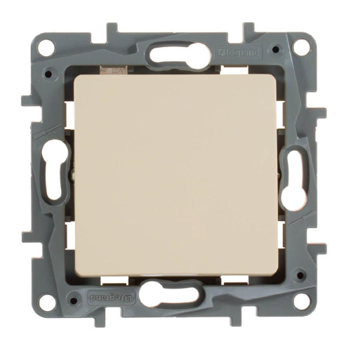 Выключатель одноклавишный Legrand Etika 10A 250V слоновая кость 672301