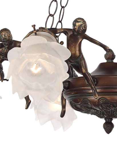 Подвесная люстра Lumien Hall Эльза H17050/8PCRG Подвесная люстра Lumien Hall Эльза H17050/8PCRG