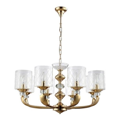 Подвесная люстра Crystal Lux Gracia SP8 Gold Подвесная люстра Crystal Lux Gracia SP8 Gold