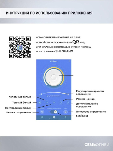 Потолочная светодиодная люстра Seven Fires Loren WD7509/5C-CR