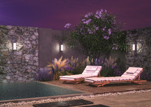 Настенный светильник (бра) Outdoor O434WL-L12GF3K