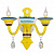 Бра ST Luce Tirapiedi SL819.781.02