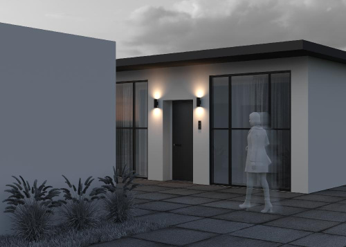 Настенный светильник (бра) Outdoor O303WL-L24GF3K