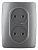 Розетка ЭРА 12 2x2P 16A 250V 12-2107-12 Б0031244