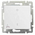 Выключатель одноклавишный двухполюсный Legrand Valena 10A 250V IP44 белый 770092