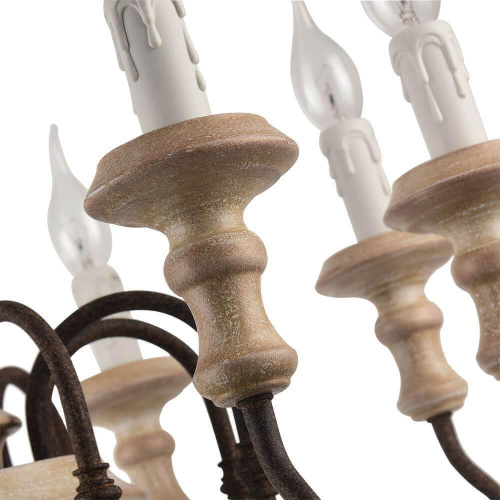 Подвесная люстра Arte Lamp A1700LM-8BR Подвесная люстра Arte Lamp A1700LM-8BR