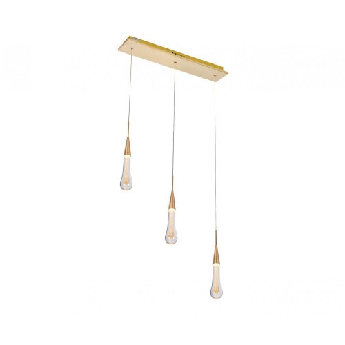 Подвесной светодиодный светильник Kink Light Гутта 07861-3AS,33 Подвесной светодиодный светильник Kink Light Гутта 07861-3AS,33