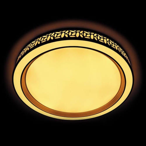 Потолочный светодиодный светильник Ambrella light Orbital Design F211 WH 208W D870