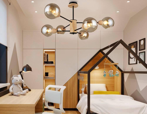 Потолочная люстра Seven Fires Rino 66763.01.86.06