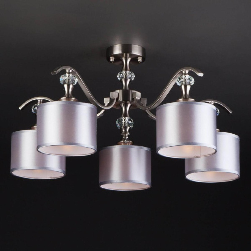 Потолочная люстра Eurosvet Ofelia 60070/5 сатин-никель