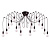 Подвесная люстра Loft IT Spider Loft1162/16