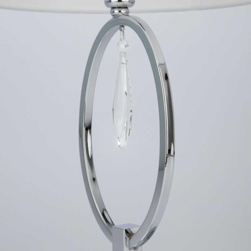 Настольная лампа Eurosvet 01055/1 хром/прозрачный хрусталь Strotskis