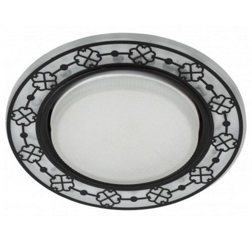 Встраиваемый светильник ЭРА DK LD28 WH/BK /1 Б0048932