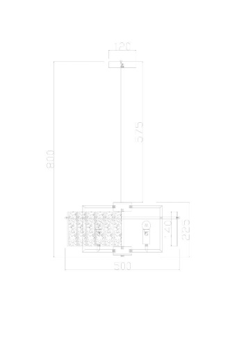 Подвесная люстра Freya Basilica FR5166PL-06N