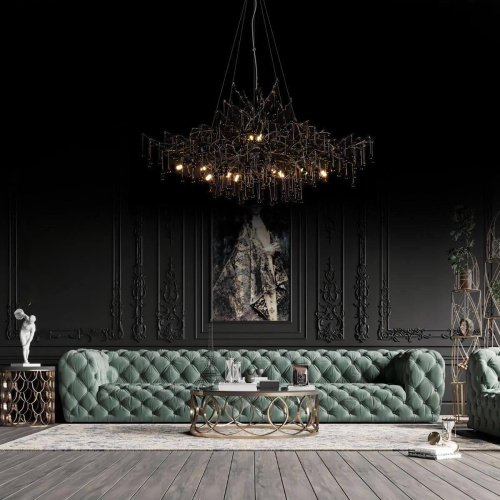 Подвесная люстра Loft IT Bijout 10067/1500 BK Подвесная люстра Loft IT Bijout 10067/1500 BK