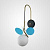 Настенный Светильник Matisse Blue W By Imperiumloft