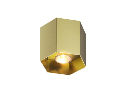 Потолочный светильник Zumaline Polygon cl 1l 20035-GD