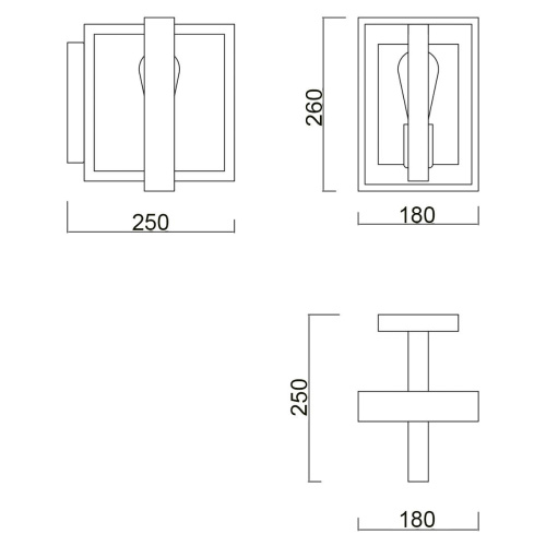 Бра Vele Luce Thomas VL6432W01