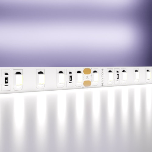Светодиодная лента Maytoni Technical 9,6W/m 120LED/m 2835SMD холодный белый 5M 10144 Светодиодная лента Maytoni Technical 9,6W/m 120LED/m 2835SMD холодный белый 5M 10144
