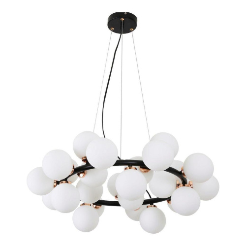 Подвесная люстра Lumina Deco Marsiada LDP 6033-25 BK+GD Подвесная люстра Lumina Deco Marsiada LDP 6033-25 BK+GD