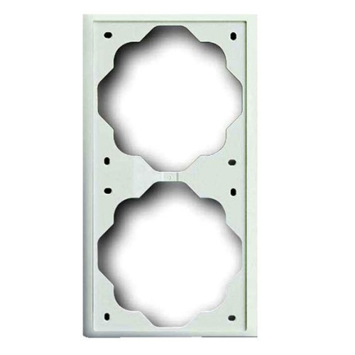 Рамка 2-постовая ABB Impuls белый бархат 2CKA001754A4432