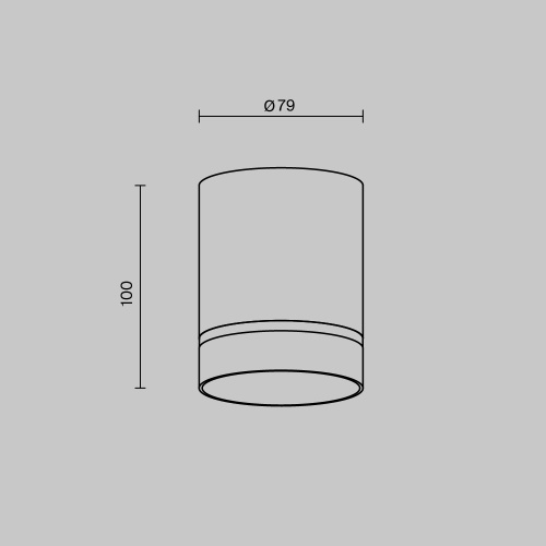 Потолочный светильник Technical C085CL-9W4K-W Потолочный светильник Technical C085CL-9W4K-W