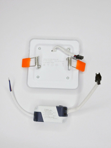 Встраиваемый светодиодный светильник Elvan VLS-304-SQ-3/2W-NH/WW-Wh